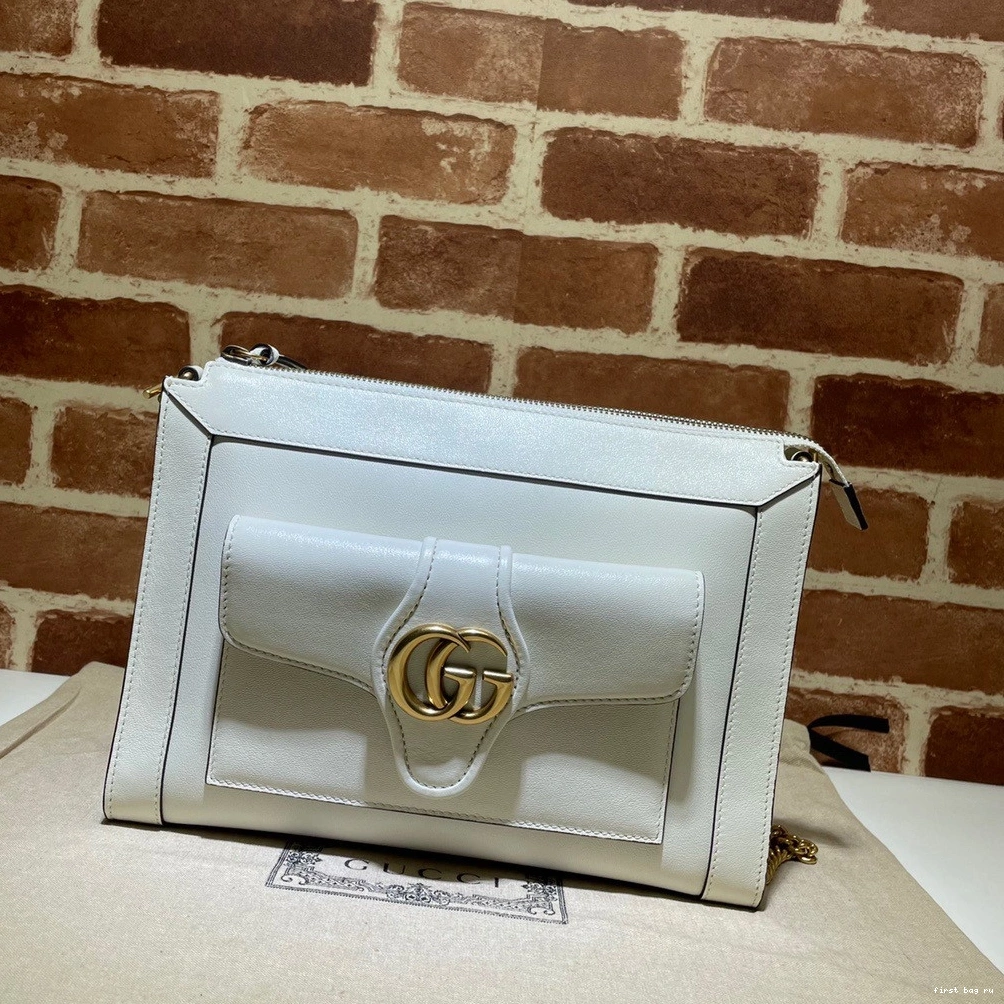 First bag ru Double shoulder bag Small GUCCI with G 0722